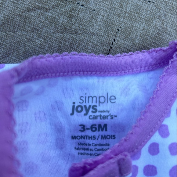Simple Joy by Carter’s sleepers - Picture 3 of 5